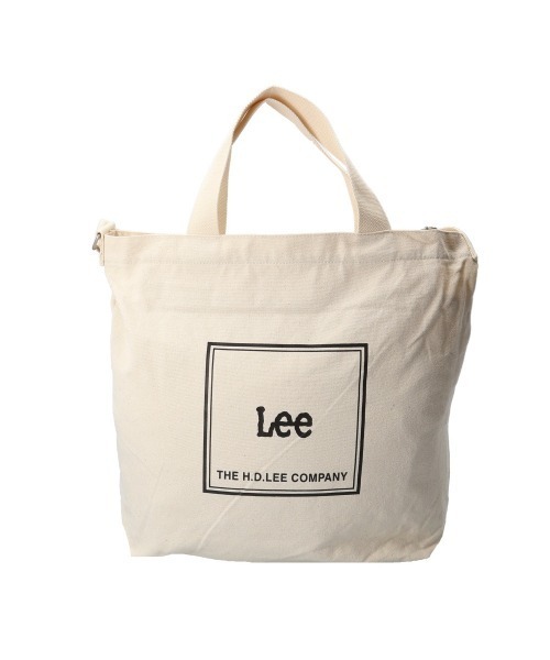 Lee(リー)の「Lee elf 帆布2WAYショルダー(ショルダーバッグ・レディース・ブラウン/ホワイト/グレー/ブラック・FREE)」の1枚目の写真