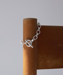 LUENNA（ルエナ）の「【LUENNA】 Oval Double Ring Chain Bracelet / オーバルダブルリングチェーンブレスレット（ブレスレット）」