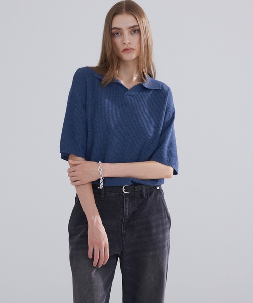 LUENNA（ルエナ）の「【LUENNA】 Oval Double Ring Chain Bracelet / オーバルダブルリングチェーンブレスレット（ブレスレット・メンズ・シルバー・FREE）」の6枚目の写真