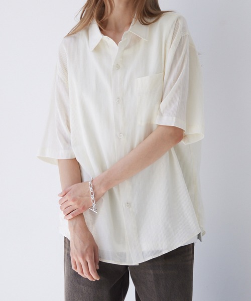 LUENNA（ルエナ）の「【LUENNA】 Oval Double Ring Chain Bracelet / オーバルダブルリングチェーンブレスレット（ブレスレット・メンズ・シルバー・FREE）」の9枚目の写真