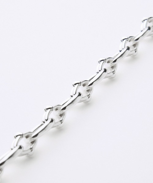 LUENNA（ルエナ）の「【LUENNA】 Oval Double Ring Chain Bracelet / オーバルダブルリングチェーンブレスレット（ブレスレット・メンズ・シルバー・FREE）」の14枚目の写真