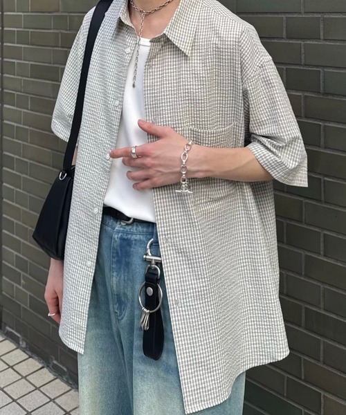 LUENNA（ルエナ）の「【LUENNA】 Oval Double Ring Chain Bracelet / オーバルダブルリングチェーンブレスレット（ブレスレット・メンズ・シルバー・FREE）」の20枚目の写真