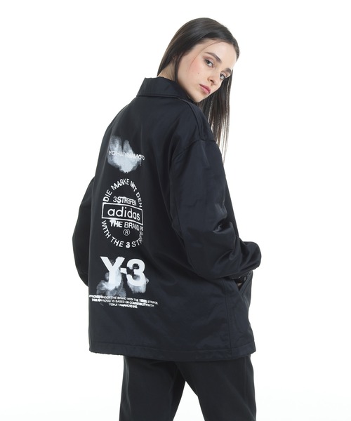 Y-3（ワイスリー）の「Y-3 GRAPHIC COACH JACKET（ブルゾン・メンズ・ブラック・LARGE/MEDIUM/SMALL/XX-SMALL/X-SMALL/X-LARGE/XX-LARGE）」の4枚目の写真