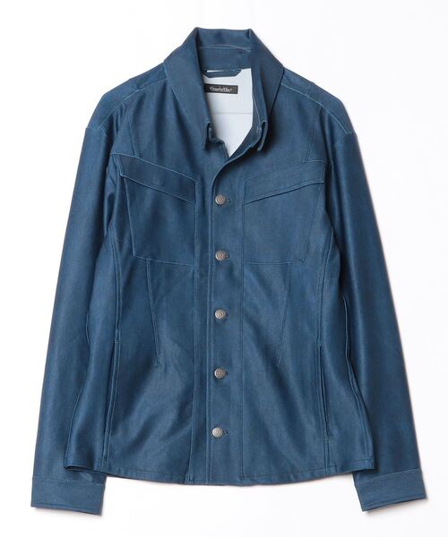 TORNADO MART（トルネードマート）の「ﾊｲﾃﾝｼｮﾝﾑﾗﾂｲﾙﾌﾟﾘﾝﾄｼｬﾂﾌﾞﾙｿﾞﾝ（ブルゾン・メンズ・グレー系その他/ネイビー・XXL/LL/L/M）」の14枚目の写真