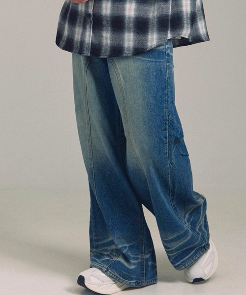 SAGENATION◇DENIM JIJI JACKET/カバーオール/M/デニム/BLK/S084 SAGE