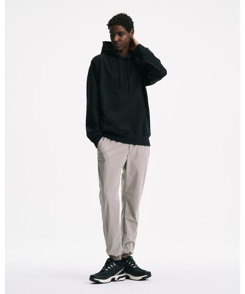 SOPHNET.（ソフネット）の「TAUT PONTE HOODIE（パーカー・メンズ・ブラック/セージグリーン・4/3/2/5/1）」の3枚目の写真