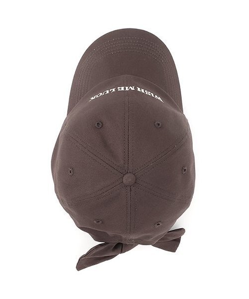 LOVETOXIC（ラブトキシック）の「【綿100％】バックリボンキャップ（キャップ・キッズ・アイボリー/サックスブルー/ブラウン/ブラック・F）」の14枚目の写真