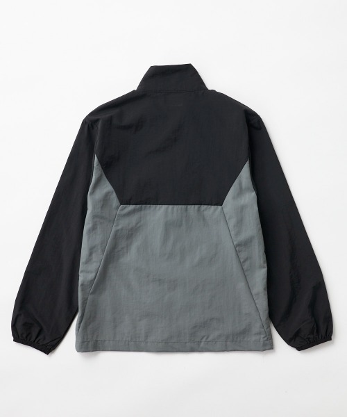 Kappa（カッパ）の「ウィンドジャケット（ナイロンジャケット・キッズ・グレー/ブラック/ネイビー・160/150/140/130）」の15枚目の写真