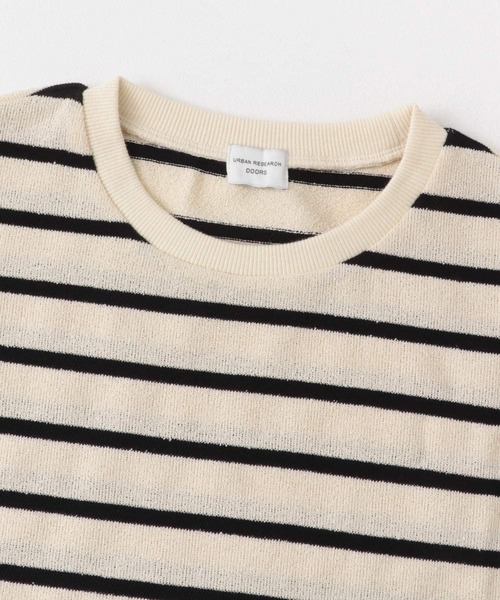 URBAN RESEARCH DOORS（アーバンリサーチドアーズ）の「ブークレボーダープルオーバー（Tシャツ/カットソー・レディース・ブルー系その他/ブラック系その他/ホワイト系その他・MEDIUM）」の4枚目の写真