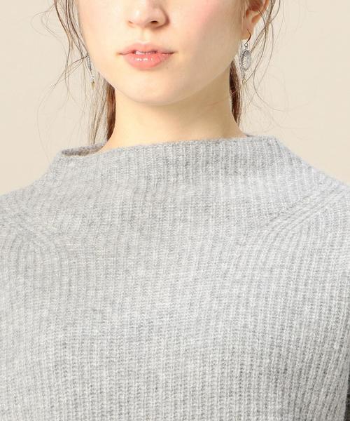 BEAUTY&YOUTH UNITED ARROWS(ビューティーアンドユースユナイテッドアローズ)の「BY アンゴラアゼ ボトルネックニット◆(ニット/セーター・レディース・オフホワイト/ライトグレー/モカ/レッド・フリー)」の12枚目の写真