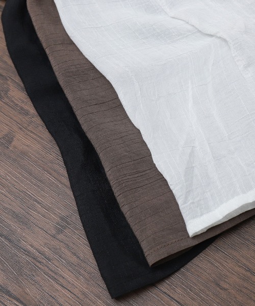 libelle more（リベル モア）の「スラブベルト付きティアードスカート（スカート・レディース・モカ/ブラック/オフホワイト・M）」の19枚目の写真