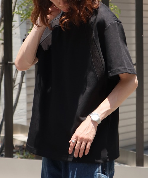 ROOPTOKYO(ループトウキョウ)の「クルーネック半袖スウェット メンズ 夏物 夏服(スウェット・メンズ・ホワイト/グレー/ブラック・L/M)」の16枚目の写真