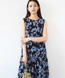 新品・未使用★ mk + エムケークランプリュス　花柄　春夏ワンピース MK KLEIN+ - 新品・未使用☆ mk klein+ エムケークランプリュス
