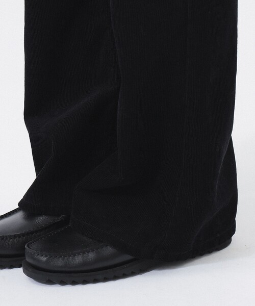 BEAMS BOY（ビームスボーイ）の「【2/5再値下げ】コード フレア パンツ（その他パンツ・レディース・ダークブラウン/ブラック・1/0/2）」の11枚目の写真
