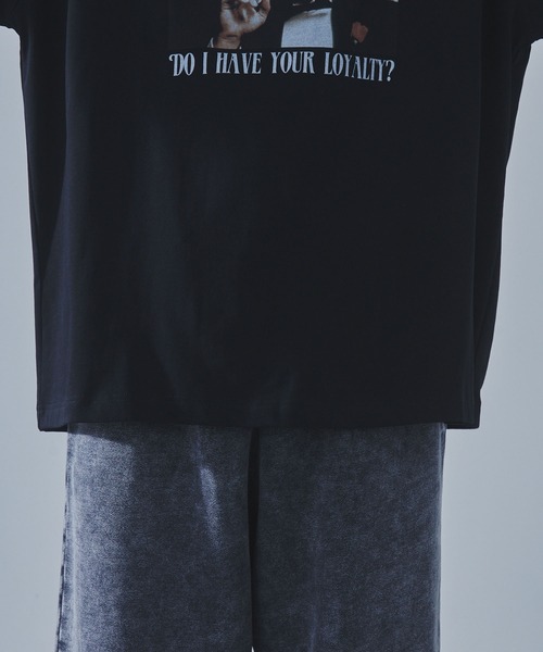 SLICK（スリック）の「【SLICK/スリック】SLICK × The Godfather Printed T-shirt 02 / ザ ゴッドファーザープリントTシャツ 02 /オーバーサイズ シルエット（Tシャツ/カットソー・メンズ・ブラック/ホワイト・2/1/3）」の15枚目の写真