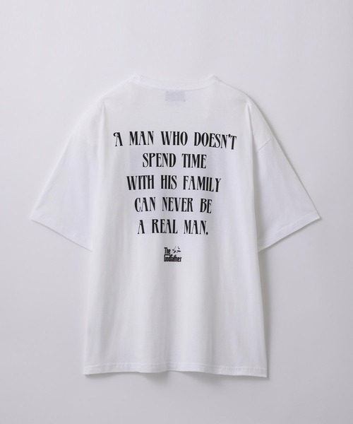 SLICK（スリック）の「【SLICK/スリック】SLICK × The Godfather Printed T-shirt 02 / ザ ゴッドファーザープリントTシャツ 02 /オーバーサイズ シルエット（Tシャツ/カットソー・メンズ・ブラック/ホワイト・2/1/3）」の9枚目の写真
