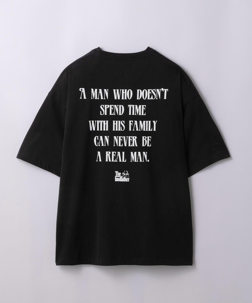 SLICK（スリック）の「【SLICK/スリック】SLICK × The Godfather Printed T-shirt 02 / ザ ゴッドファーザープリントTシャツ 02 /オーバーサイズ シルエット（Tシャツ/カットソー・メンズ・ブラック/ホワイト・2/1/3）」の7枚目の写真