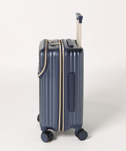 ROYAL PARTY(ロイヤルパーティー)の「【ROYAL PARTY/ロイヤルパーティー】 カップホルダー付き キャリーケース 33L(39L)(スーツケース/キャリーバッグ・レディース・オフホワイト/ブラック/ネイビー・FREE)」の6枚目の写真