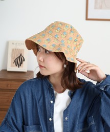 MOTO（モト）の「バケットハット　ブロックプリント（ハット）」