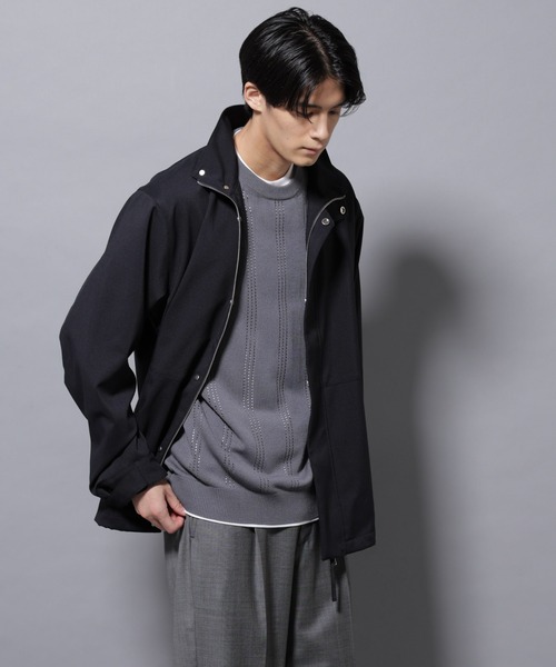 新品 Russeluno 2WAY フリースブルゾン (4/M)　Ⓗ RainComfortWear」ダントツ撥水透湿コーティング2WAYブルゾン