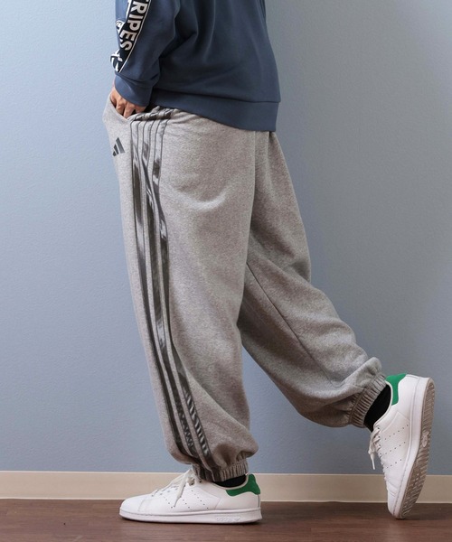 新品 adidas セットアップ ジャケット グレー スウェットパンツ　M adidas/アディダス M ESS HLD スウェットパンツ/ロンパン セットアップ