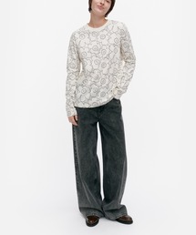 マリメッコ kivet キヴェット カットソー ＴシャツロンT　Mサイズ Marimekko（マリメッコ）日本公式オンラインストア