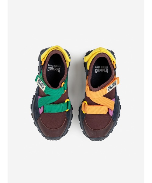 BOBO CHOSES(ボボショーズ)の「BOBO CHOSES x CAMPER Drift Trail Neopreno sneaker(スニーカー・キッズ・ダークブラウン・31/30/29/28)」の5枚目の写真