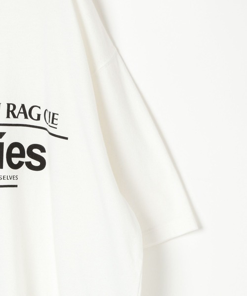 AMERICAN RAG CIE(アメリカンラグシー)の「【AMERICAN RAG CIE】GLOBE SST(ユニセックス)(Tシャツ/カットソー・メンズ・ホワイト・LARGE/MEDIUM)」の3枚目の写真
