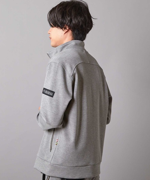 UNION STATION（ユニオンステーション）の「PRO-SPERITY別注 スタンドカラージップブルゾン（ブルゾン・メンズ・グレー/ブラック/ネイビー系・LL/L/M）」の19枚目の写真