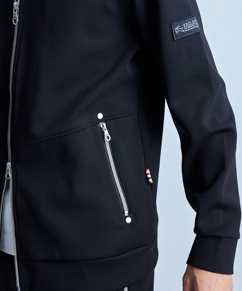 UNION STATION（ユニオンステーション）の「PRO-SPERITY別注 スタンドカラージップブルゾン（ブルゾン・メンズ・グレー/ブラック/ネイビー系・LL/L/M）」の9枚目の写真