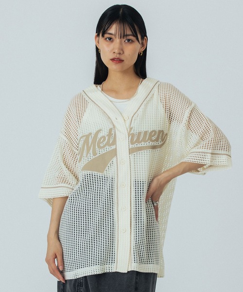 ROSE BUD(ローズバッド)の「BASEBALL S/S SHIRT(シャツ/ブラウス・レディース・オフホワイト/ネイビー・ONE SIZE)」の20枚目の写真