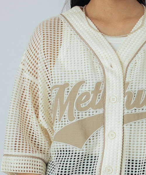 ROSE BUD(ローズバッド)の「BASEBALL S/S SHIRT(シャツ/ブラウス・レディース・オフホワイト/ネイビー・ONE SIZE)」の16枚目の写真