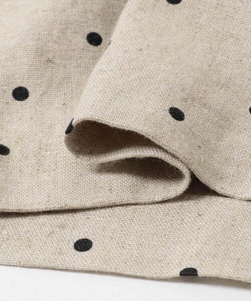 URBAN RESEARCH DOORS(アーバンリサーチドアーズ)の「リネンレーヨンドットイージーパンツ(その他パンツ・レディース・ナチュラル/ブラック・MEDIUM)」の17枚目の写真