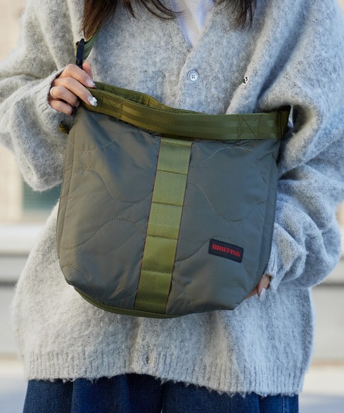ブリーフィング キルティングショルダーバッグ BRIEFING（ブリーフィング） ショルダーバッグ QUILTED SLING WALKER