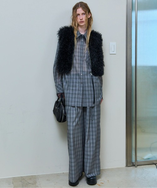 25AW PRE-ORDER】Fur Vest/ファーベスト【MAISON SPECIAL/メゾン