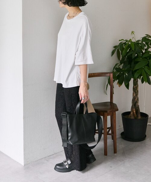 セール】ワイドテープトートバッグM（トートバッグ）｜ear PAPILLONNER