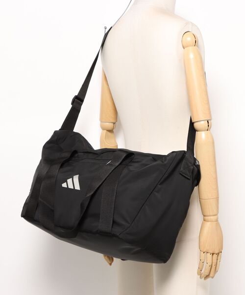 adidas(アディダス)の「《adidas》ADIDAS SPORTS バッグ(ボストンバッグ・メンズ・ブラック×シルバー・フリー)」の5枚目の写真