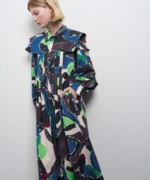 LANVIN en Bleu（ランバンオンブルー）の「Art of Danceシャツワンピース（ワンピース）」