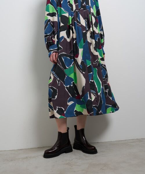 Art of Danceシャツワンピース（ワンピース）｜LANVIN en Bleu
