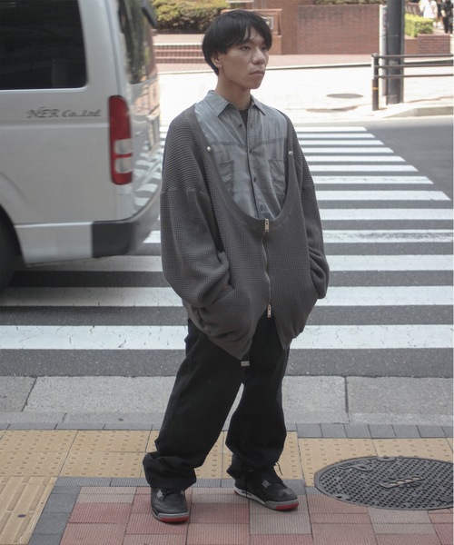 amok(アモク)の「WAISTCLOTH SHIRT(シャツ/ブラウス・メンズ・ブラック/インディゴブルー・L/M/S)」の8枚目の写真