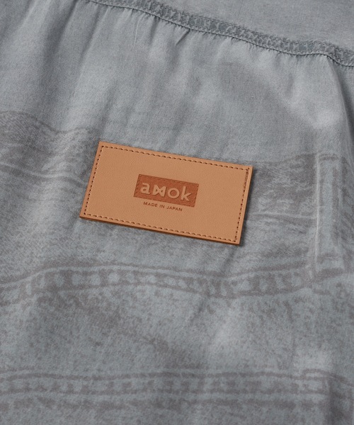 amok(アモク)の「WAISTCLOTH SHIRT(シャツ/ブラウス・メンズ・ブラック/インディゴブルー・L/M/S)」の20枚目の写真