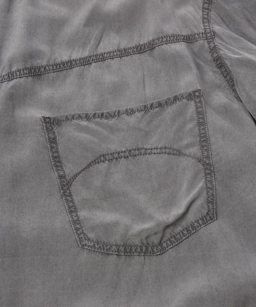 amok(アモク)の「WAISTCLOTH SHIRT(シャツ/ブラウス・メンズ・ブラック/インディゴブルー・L/M/S)」の21枚目の写真