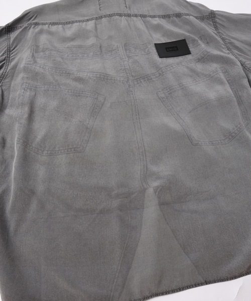 amok(アモク)の「WAISTCLOTH SHIRT(シャツ/ブラウス・メンズ・ブラック/インディゴブルー・L/M/S)」の3枚目の写真