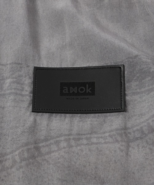 amok(アモク)の「WAISTCLOTH SHIRT(シャツ/ブラウス・メンズ・ブラック/インディゴブルー・L/M/S)」の4枚目の写真