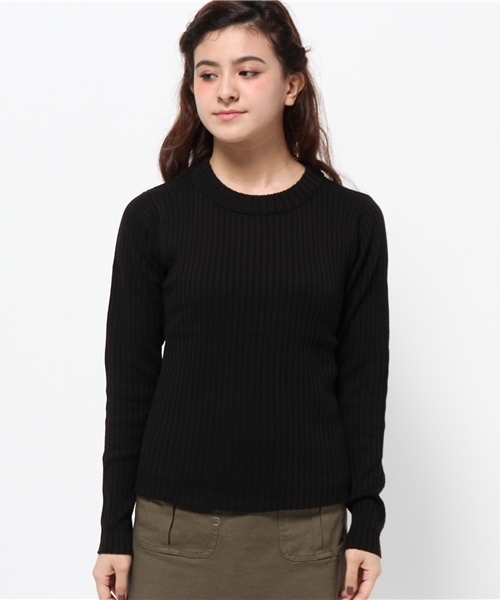 Chico（チコ）の「【who's who Chico】ハイネックリブニット（ニット/セーター・レディース・アイボリー/ベージュ/ブラック/グレー・FREE）」の5枚目の写真