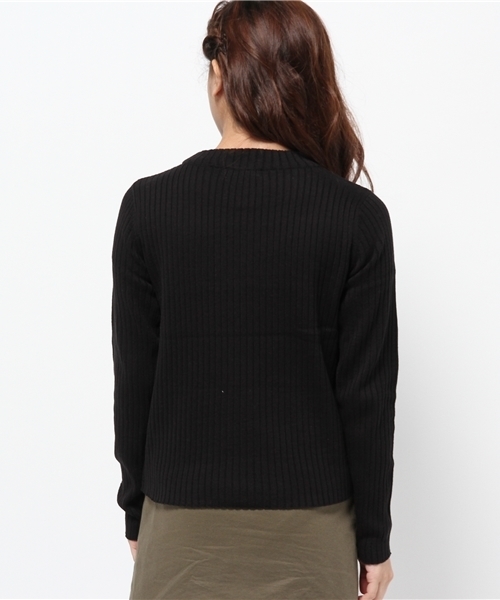 Chico（チコ）の「【who's who Chico】ハイネックリブニット（ニット/セーター・レディース・アイボリー/ベージュ/ブラック/グレー・FREE）」の7枚目の写真