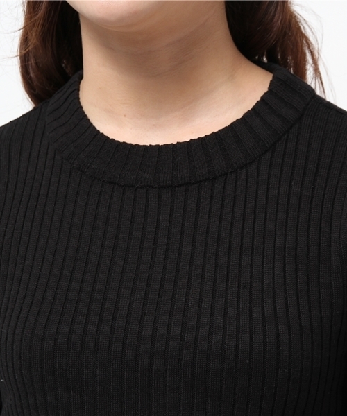 Chico（チコ）の「【who's who Chico】ハイネックリブニット（ニット/セーター・レディース・アイボリー/ベージュ/ブラック/グレー・FREE）」の8枚目の写真