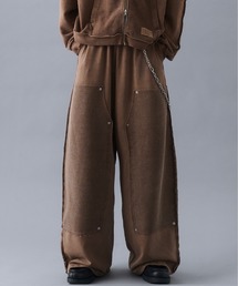 PLAN To(vgD)Vintage Design Double Knee Sweat Pants / Be[WfUC_uj[XEFbgpc(XEFbgpc)