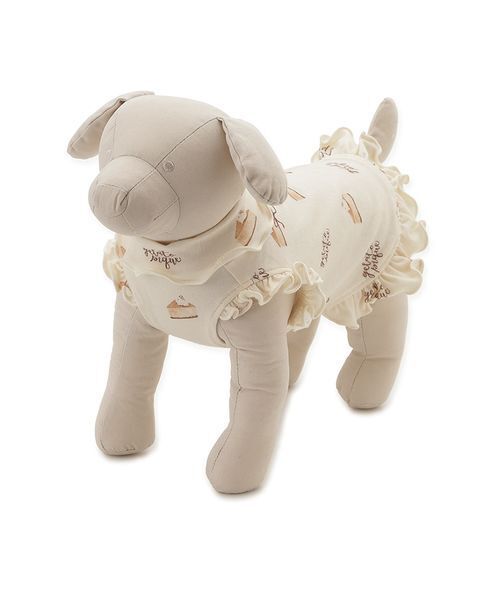 gelato pique(ジェラートピケ)の「【CAT&DOG】オータムケーキ柄プルオーバー(ペットウェア・レディース・レッド/ピンク/クリーム・S/M/L)」の18枚目の写真