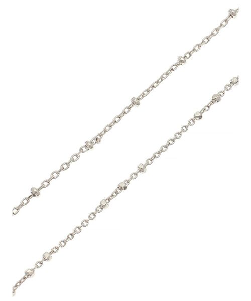 LAGUNAMOON（ラグナムーン）の「LADYダブルチェーンネックレス 結婚式 お呼ばれ（ネックレス・レディース・シルバー/ゴールド・FREE）」の7枚目の写真